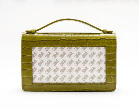 The Everyday Clutch - Green Croc