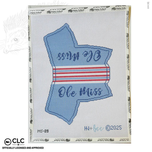 University of Mississippi Putter Cover Needlepoint Canvas
