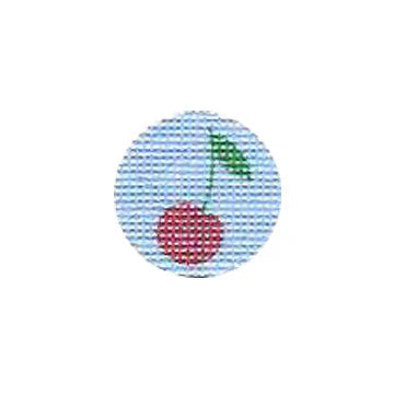 Blue & Red Cherry