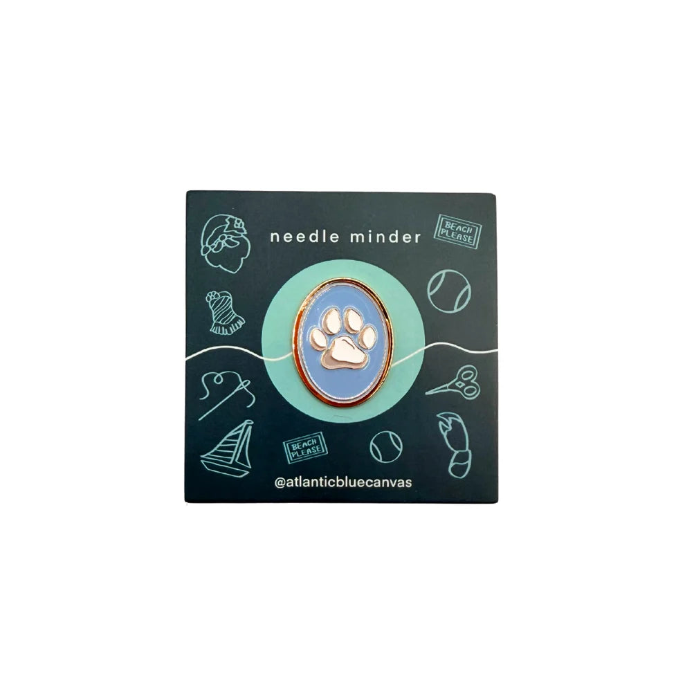 Paw Print Cameo Needleminder