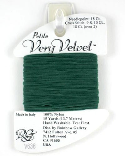 Petite Very Velvet V638 Dark Sea Green