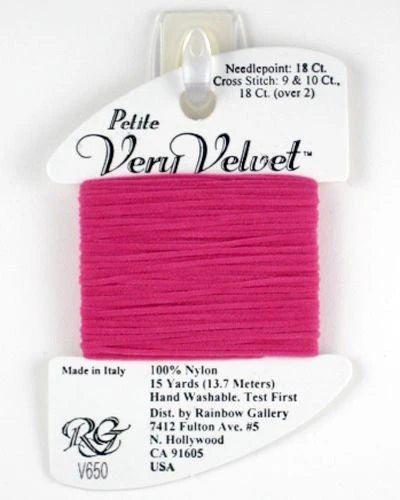 Petite Very Velvet V650 Raspberry