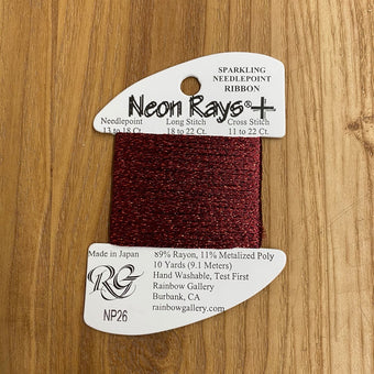 Neon Rays Plus NP26 Burgundy