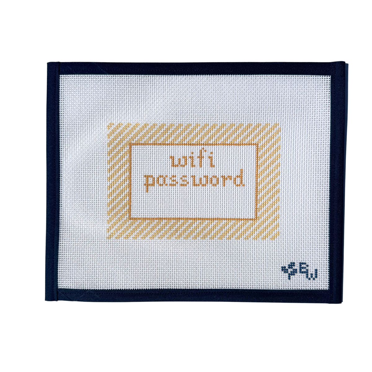 Wifi Password - Gold Stripes