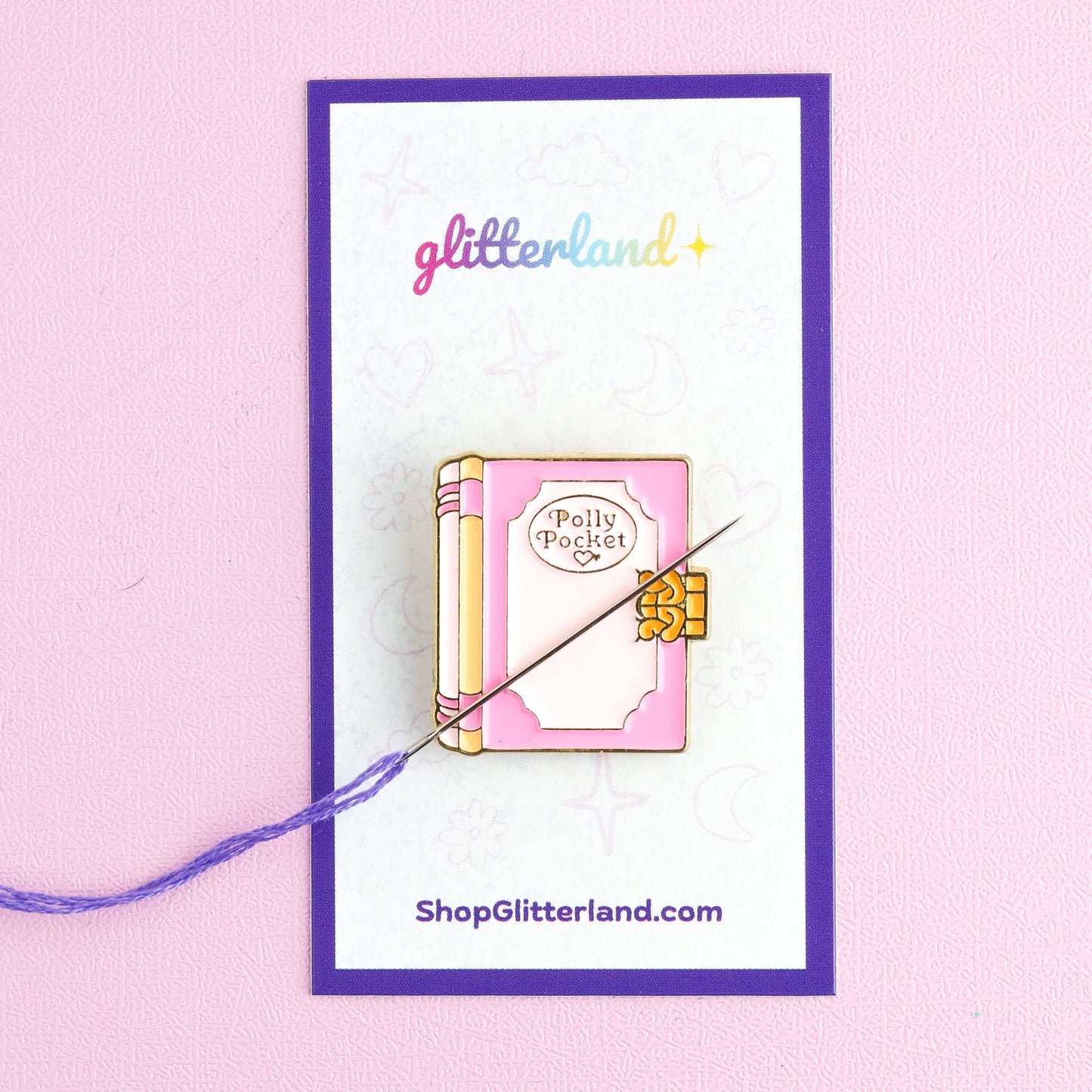 Girl Toy Book Needle Minder Magnet