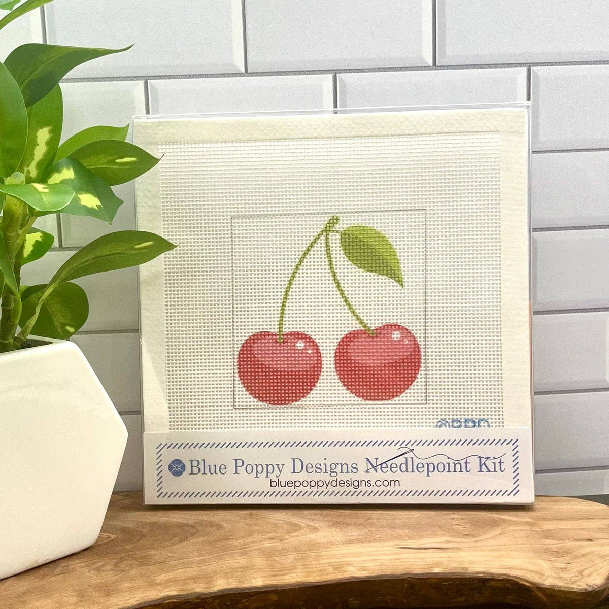 Cherries Needlepoint Design