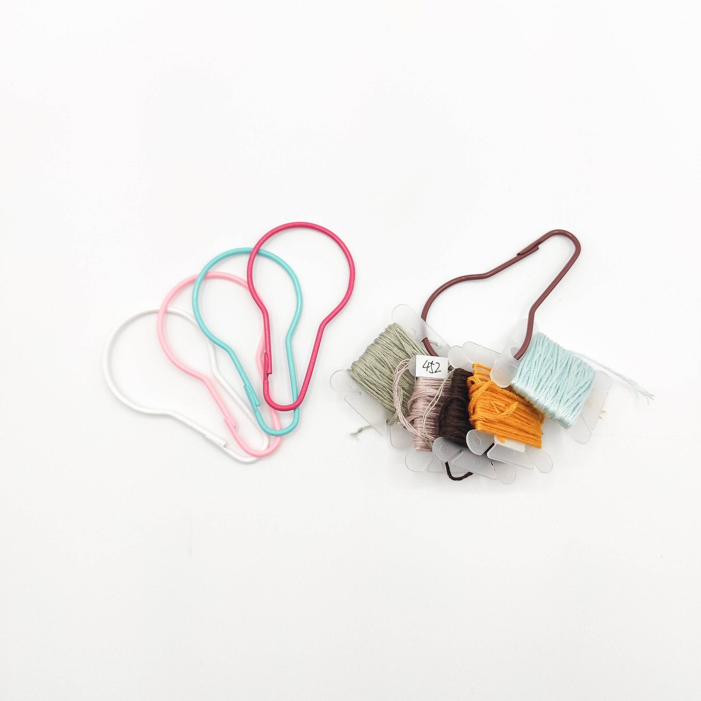 Floss bobbin Holder Ring-Stylish Solution for Thread Storage
