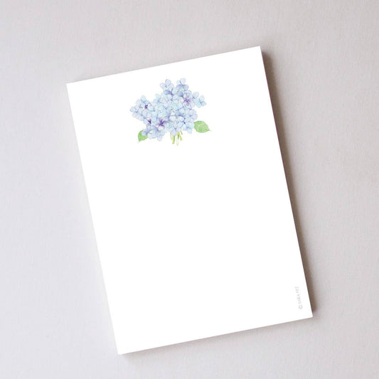 Hydrangea Bloom Notepad