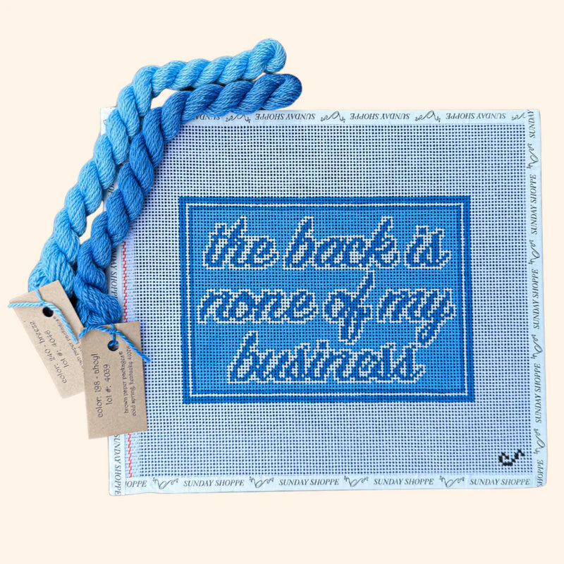 The Back is None of my Business