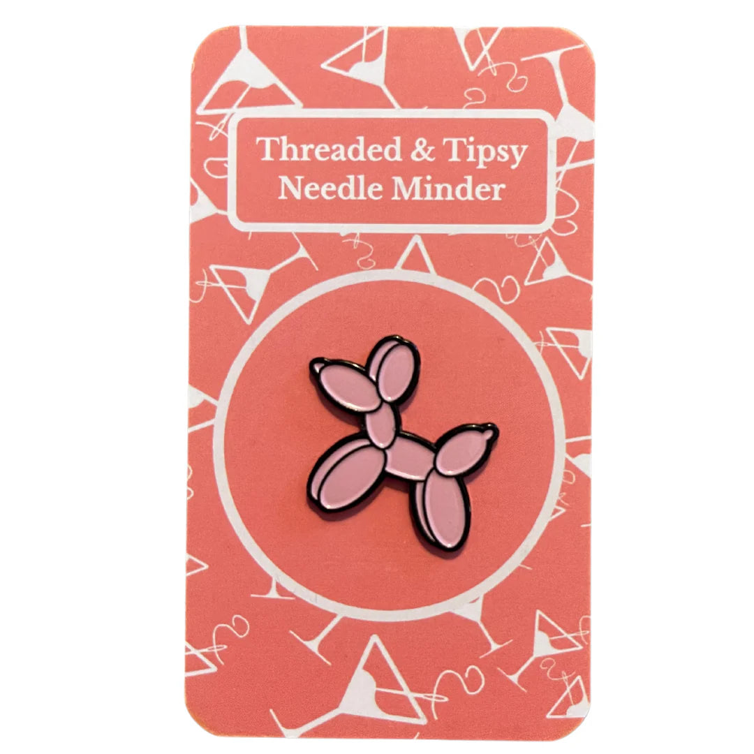 Pink Balloon Animal Needle Minder