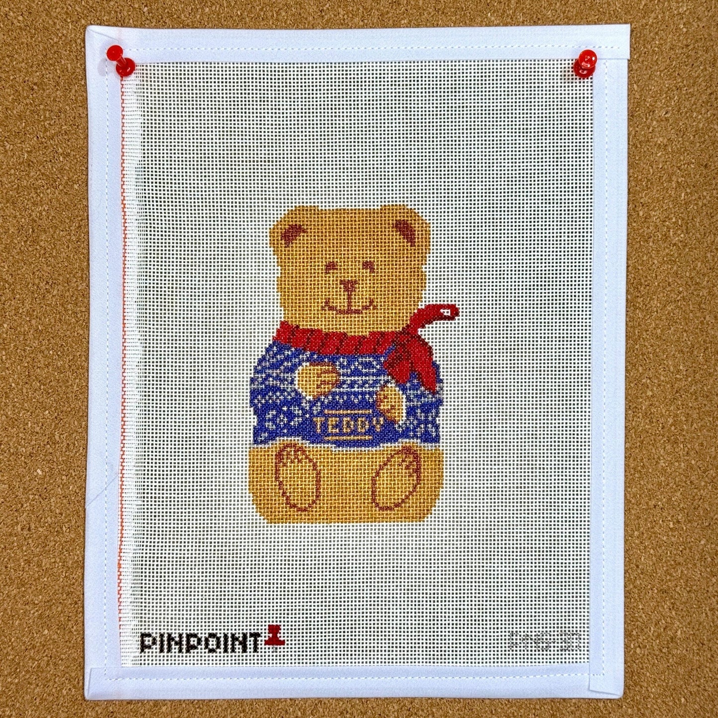 Chocolate Bear-Blue Sweater