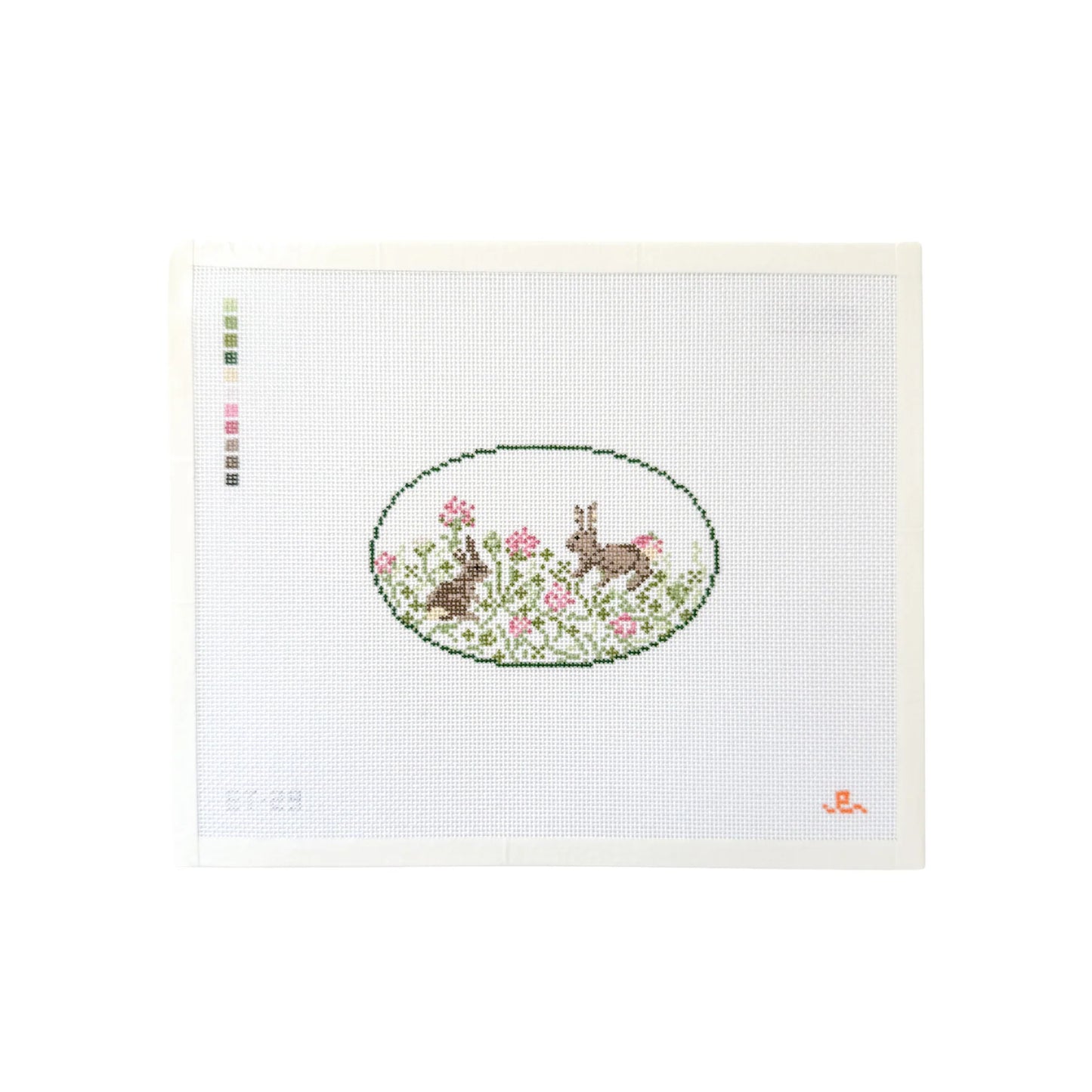 Bunny in Clover Canvas