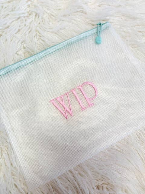 Needlepoint Project Pouch