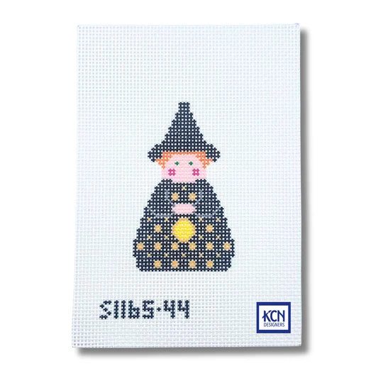 Black Witch Angel Printed