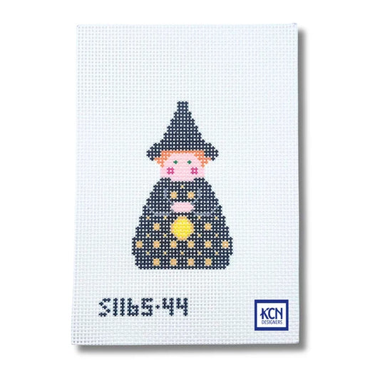 Black Witch Angel Printed