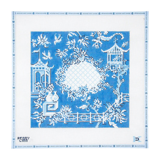 CHINOISERIE TOILE - BLUE