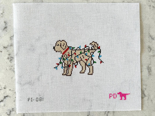 Doodle Wrapped in Lights