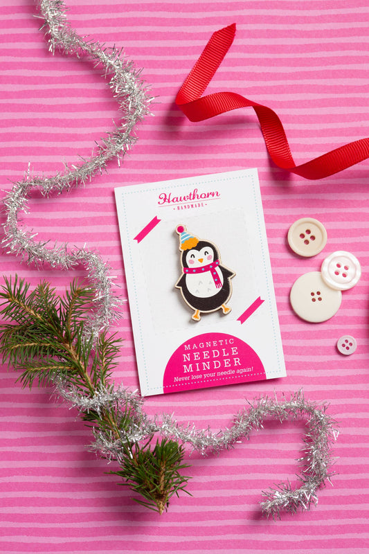 Penguin Magnetic Needle Minder | Gift for Crafters
