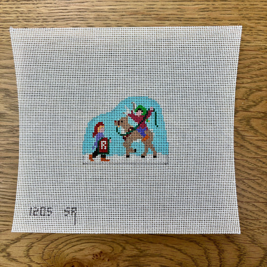 Santa's Village, Elves Riding Rudolph