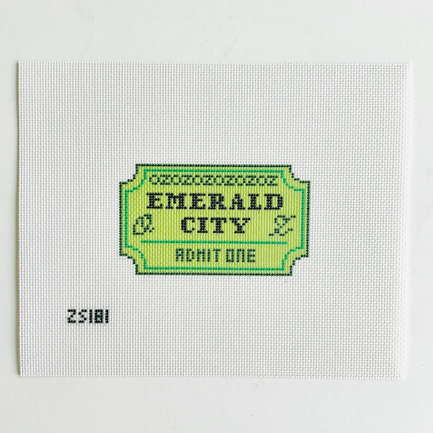 Emerald City Printed Canvas