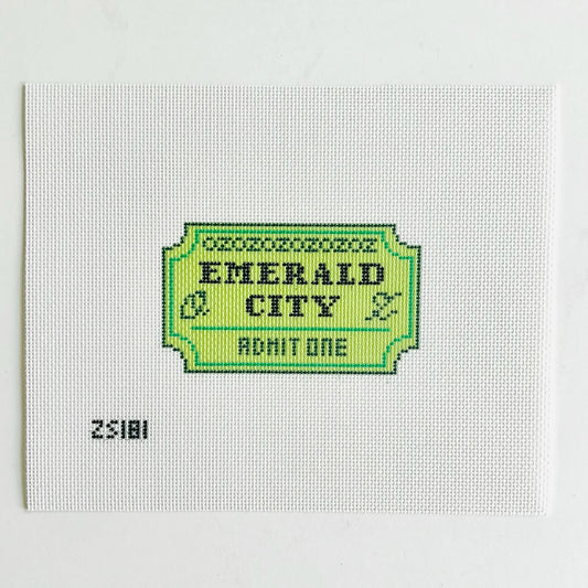 Emerald City Printed Canvas