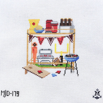 Football Tailgate Bar Cart