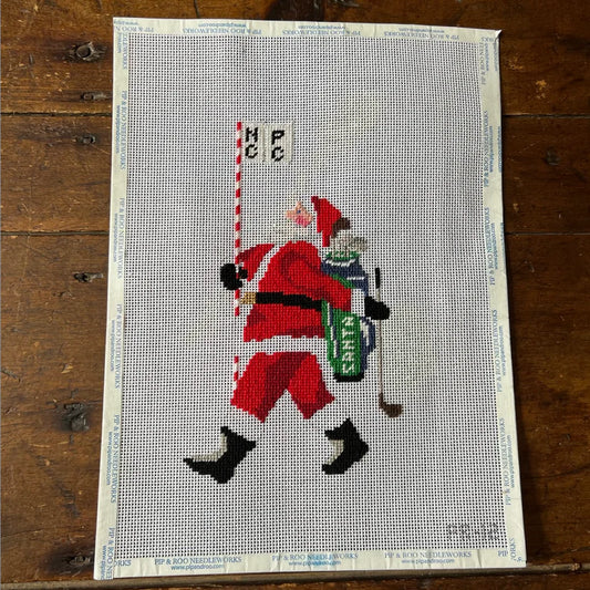 Santa Golfer