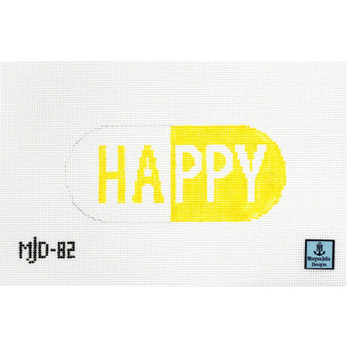 Happy Pill Canvas