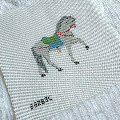 Carousel Animals: Horse Canvas