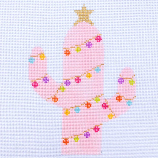 Pink Cactus Ornament