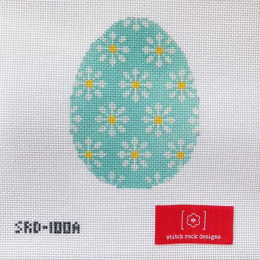 Daisy Egg - Aqua