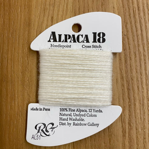 Alpaca 18 AL51 White