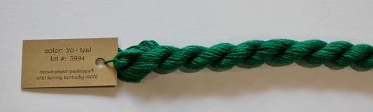 Silk & Ivory 020-Teal