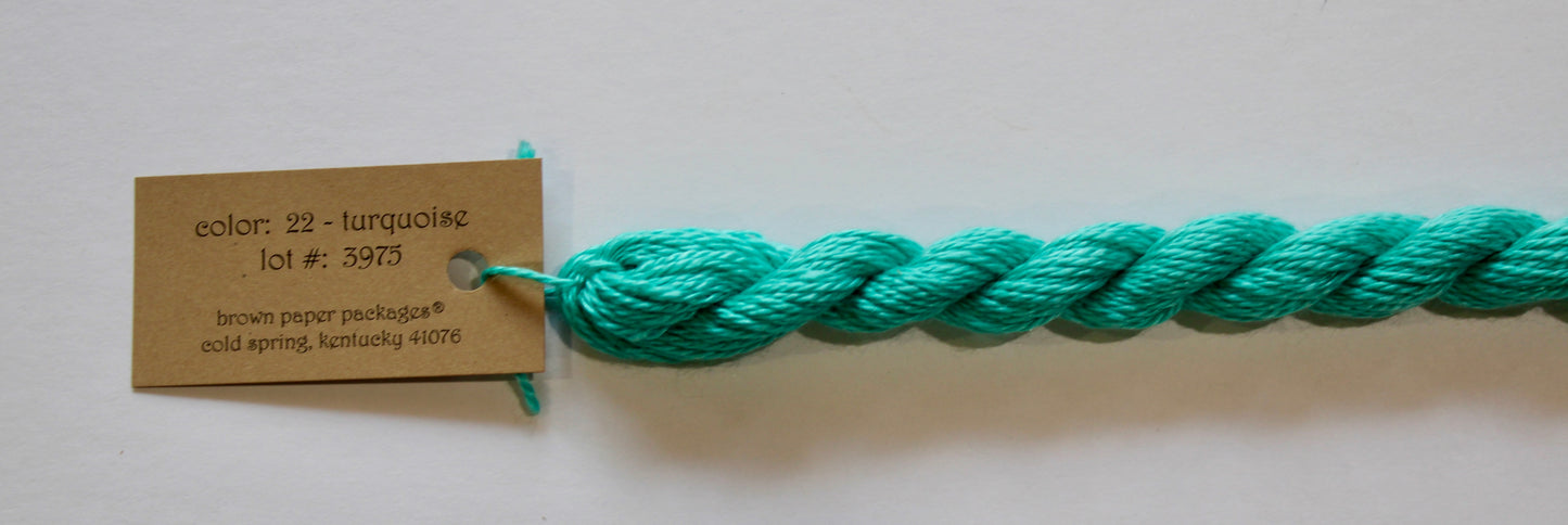 Silk & Ivory 022-Turquoise
