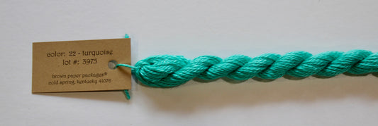 Silk & Ivory 022-Turquoise