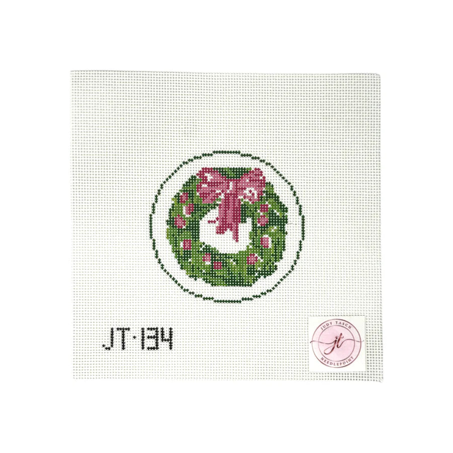 Pink & Green Wreath